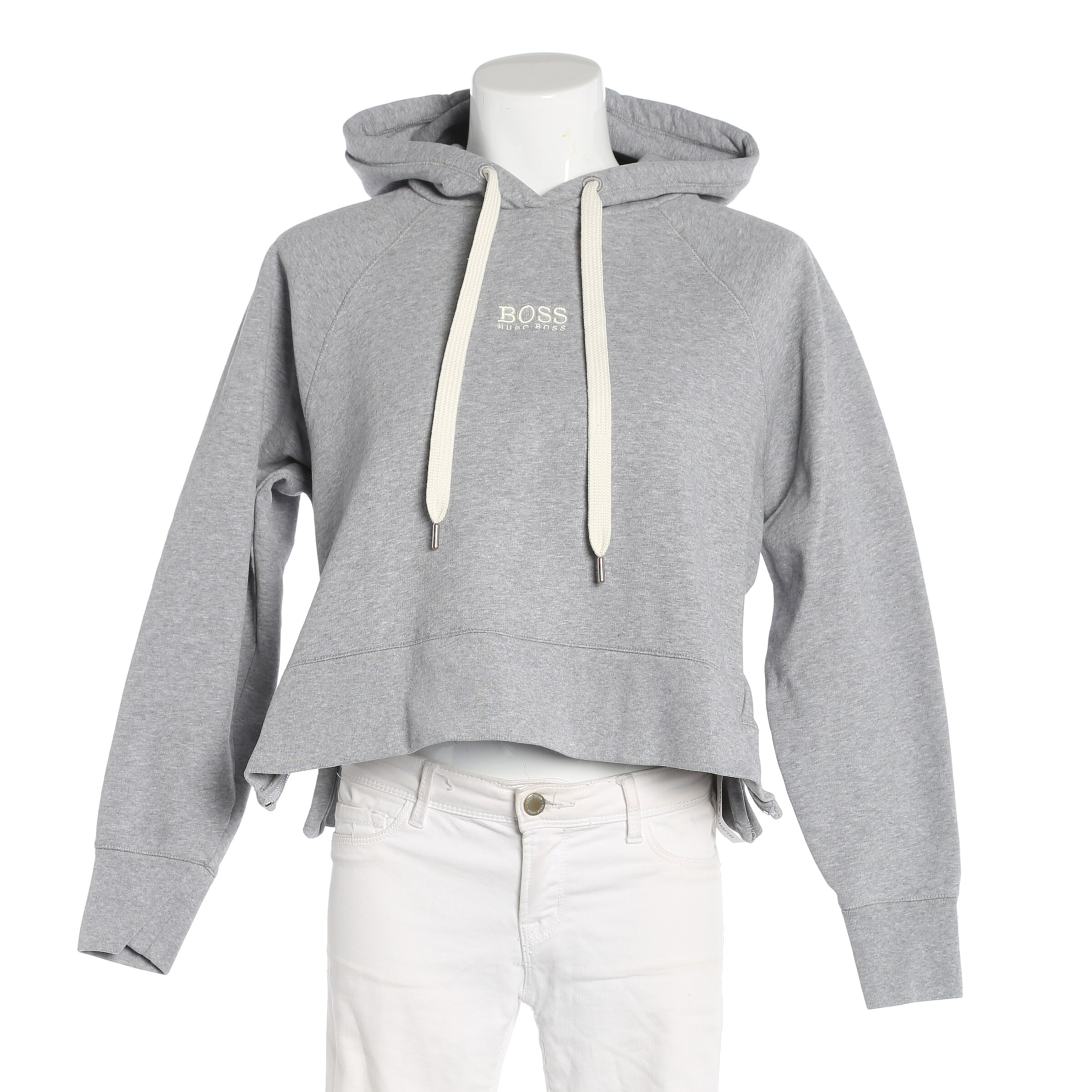 BOSS Black Sweatshirt & Zip-Up Hoodie in XS in Light grey, Item view