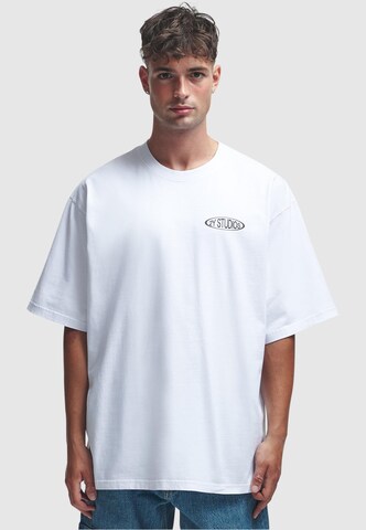2Y Studios Shirt 'Introspect' in Wit: voorkant