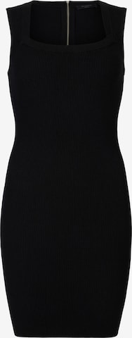 AllSaints Knitted dress 'BARDI' in Black: front