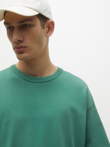 T-Shirt Pull&Bear en vert