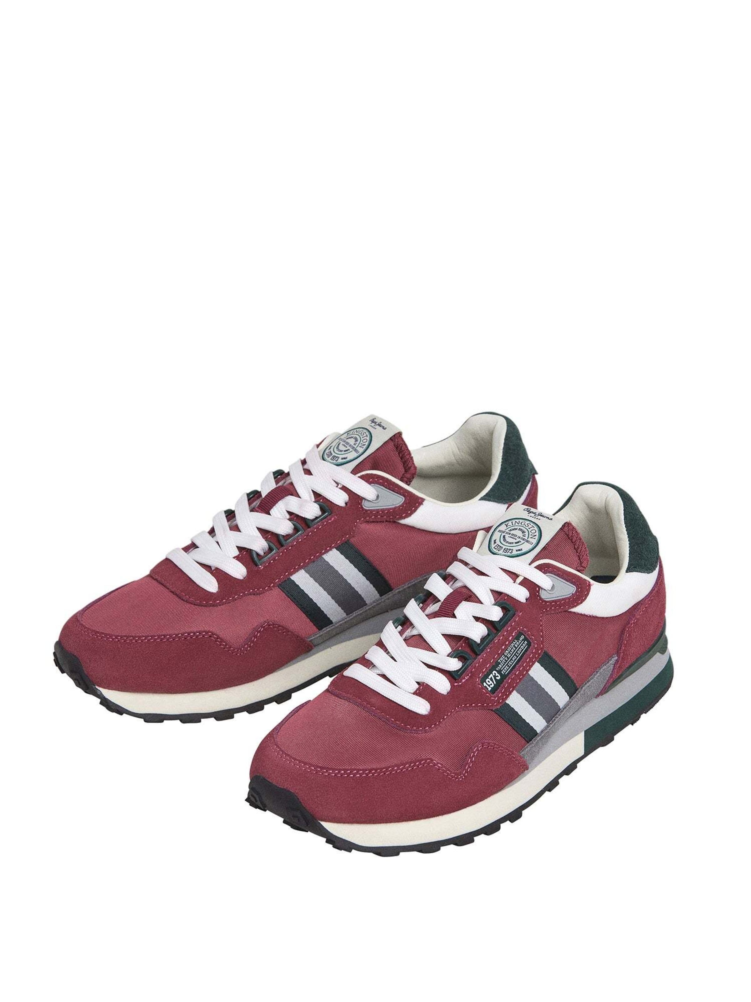 Pepe Jeans Platform trainers in Red