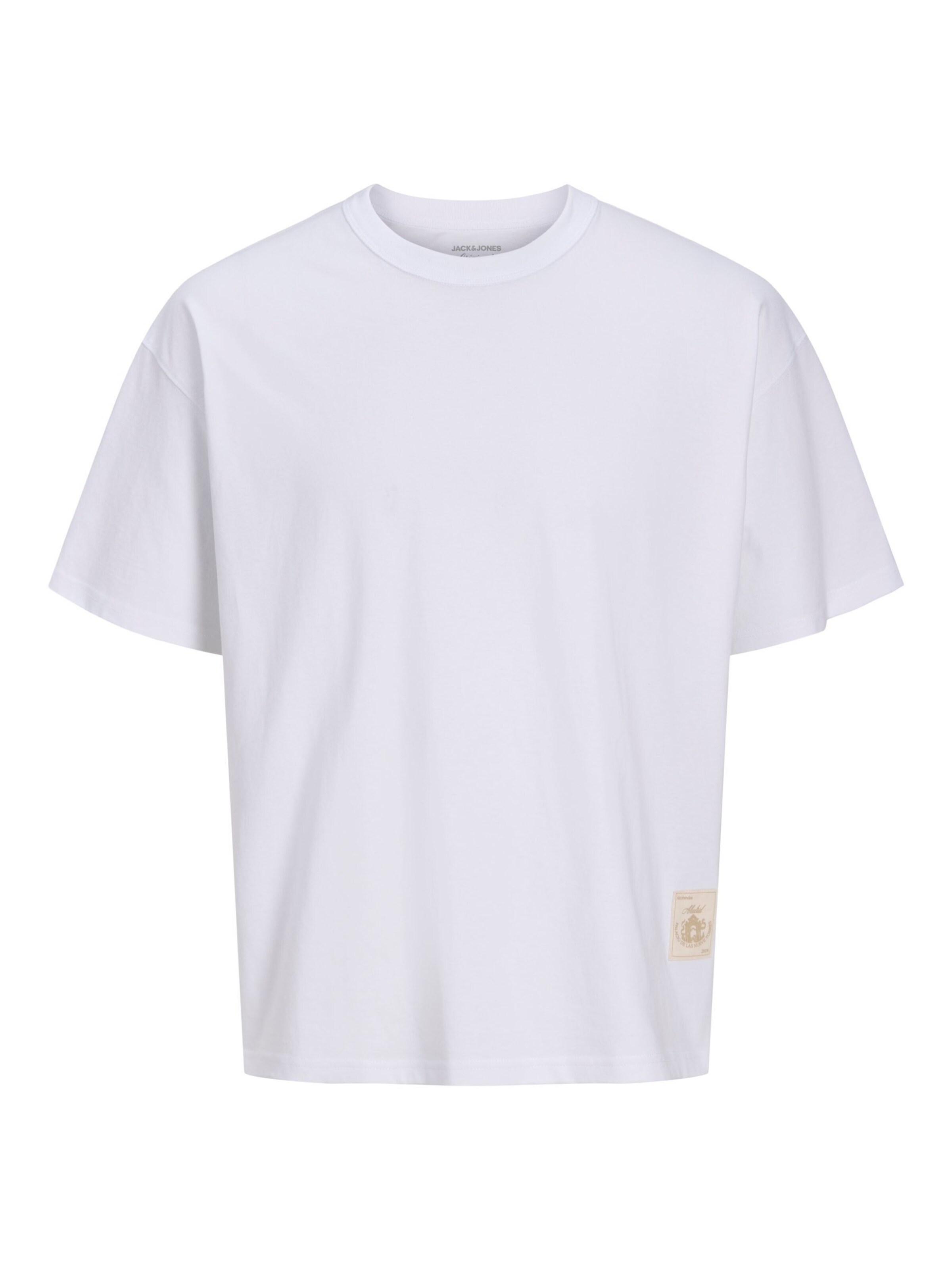JACK & JONES Bluser & t-shirts i L i beige / hvid, Produktvisning