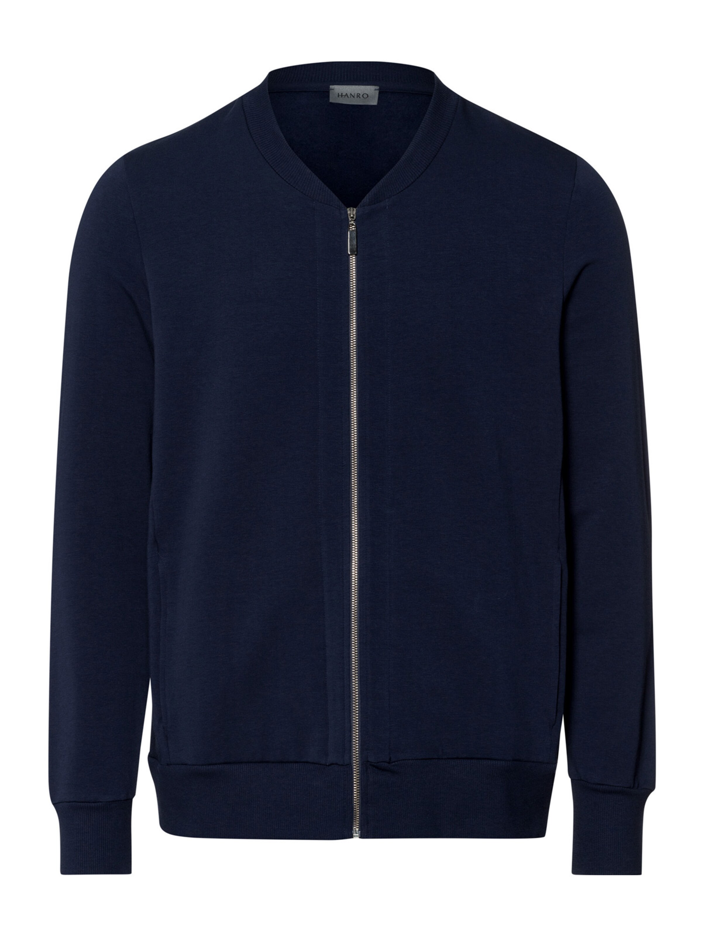 Veste de survêtement ' Natural Living ' Hanro en bleu : devant