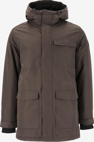 Whistler Parka 'Siberia V2' in Braun: Vorderseite