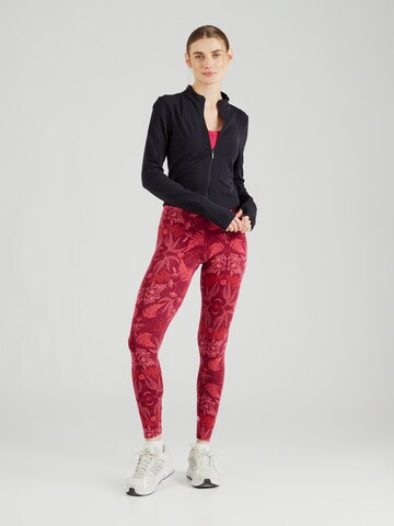 Blutsgeschwister Skinny Leggings in Rot