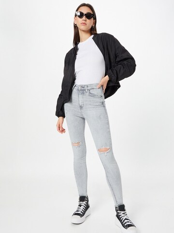 River Island Skinny Jeans in Grijs