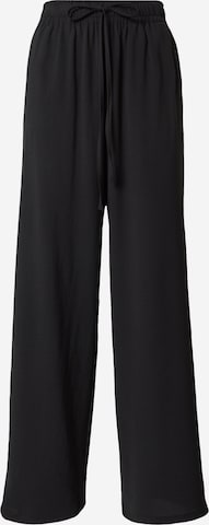 ABOUT YOU Wide leg Pants 'Elin' in Black: front