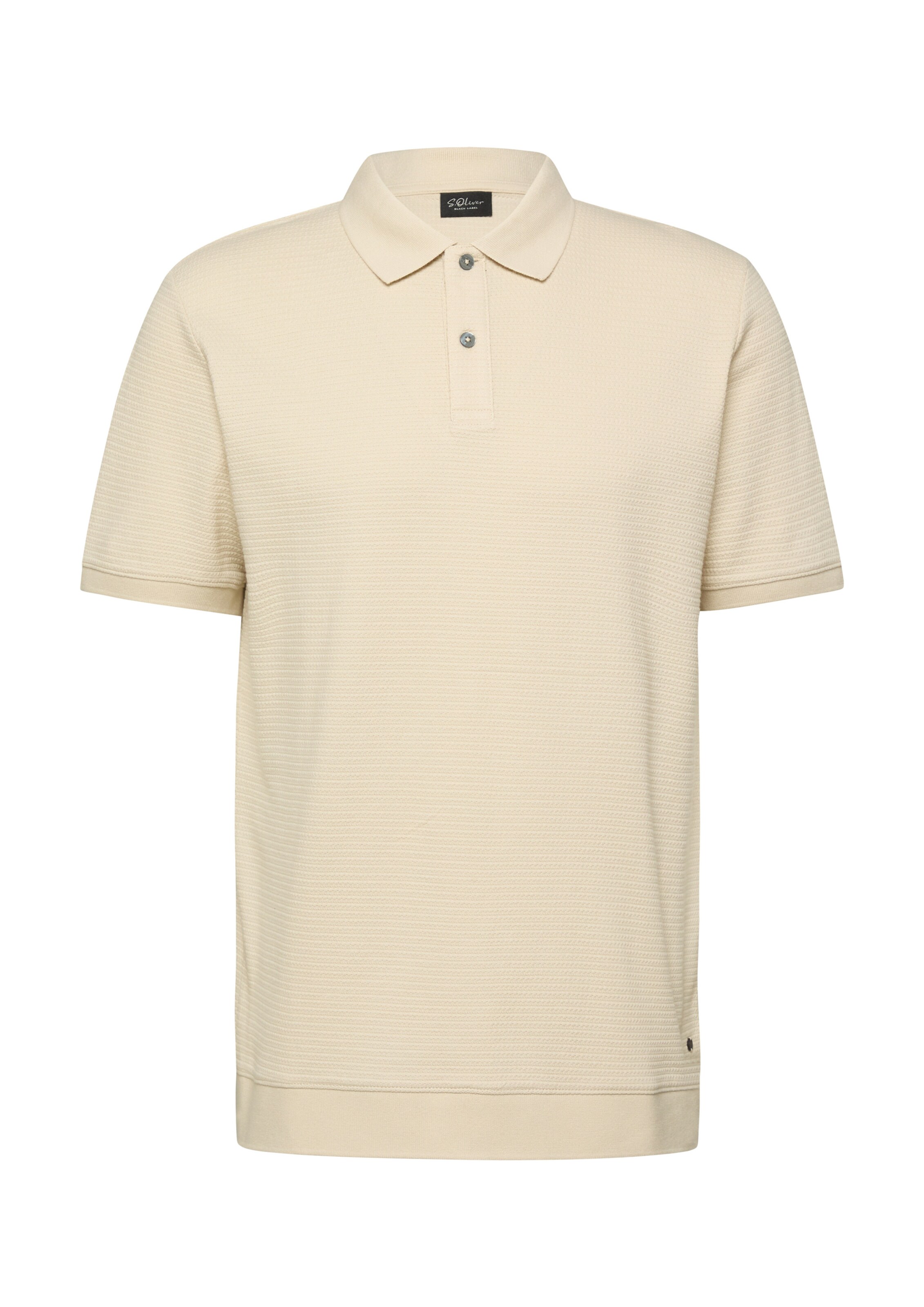 s.Oliver Polo-Shirt in hellbeige, Produktansicht