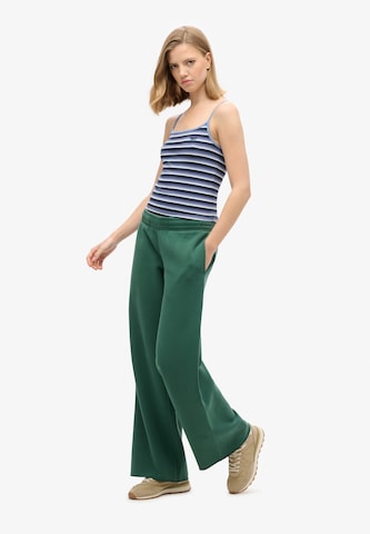 Wide Leg Pantalon Superdry en vert
