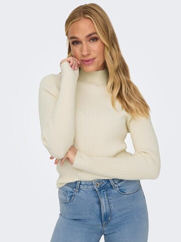 ONLY - Pullover 'KATIA' em bege