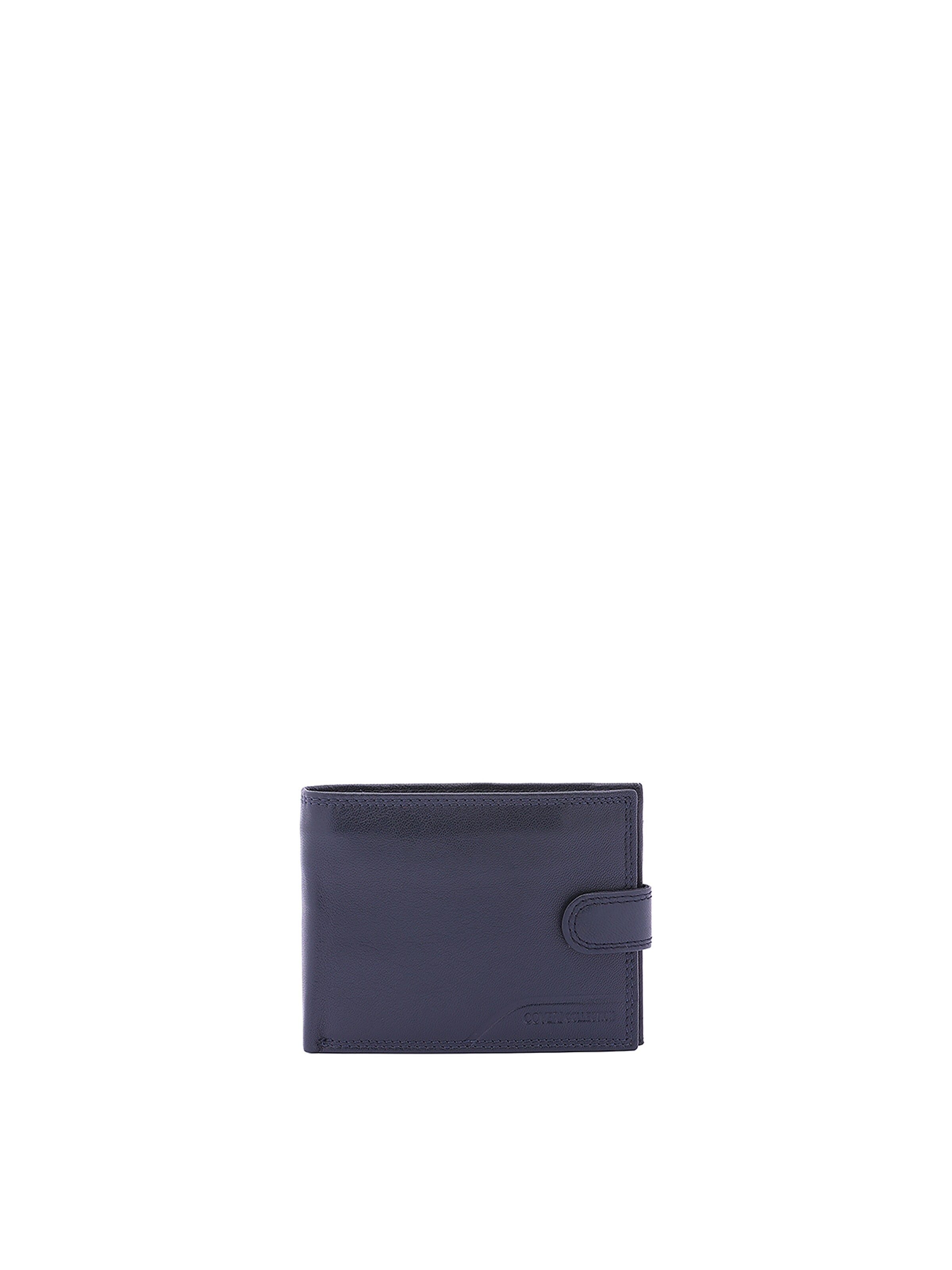 Portamonete di Coveri Collection in blu: frontale