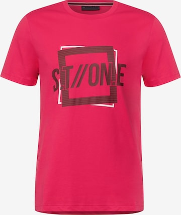 Street One MEN Shirt in Red: front