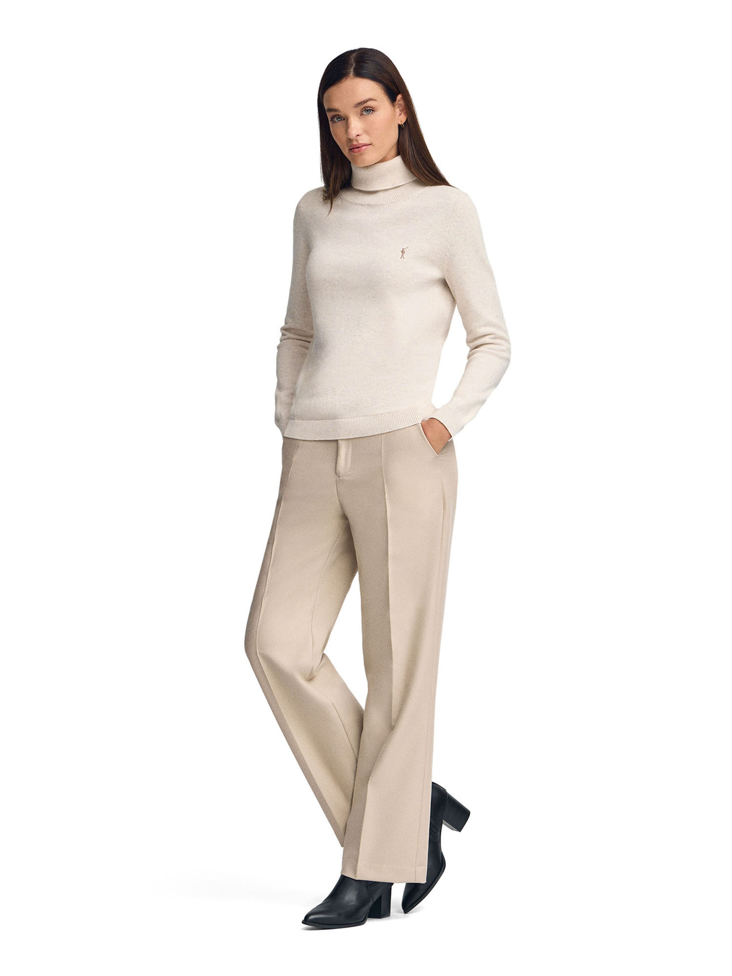 Polo Club Sweater in Beige