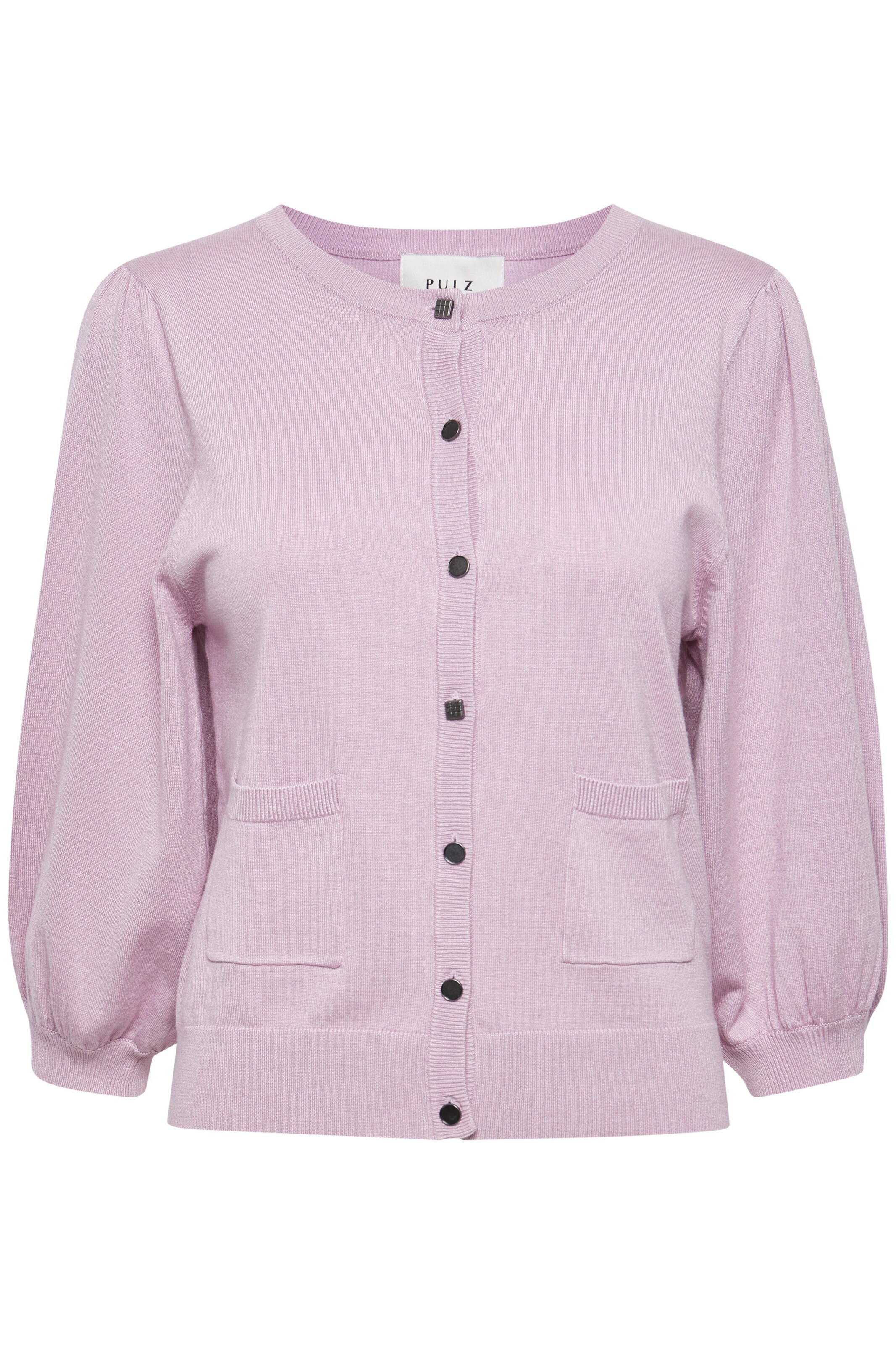 Cardigan 'Sara' PULZ Jeans en violet : devant