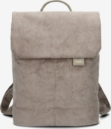 Sac à dos 'MADEMOISELLE.M MR13' ZWEI en beige : devant