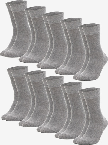Occulto Socks 'Ingo' in Grey: front