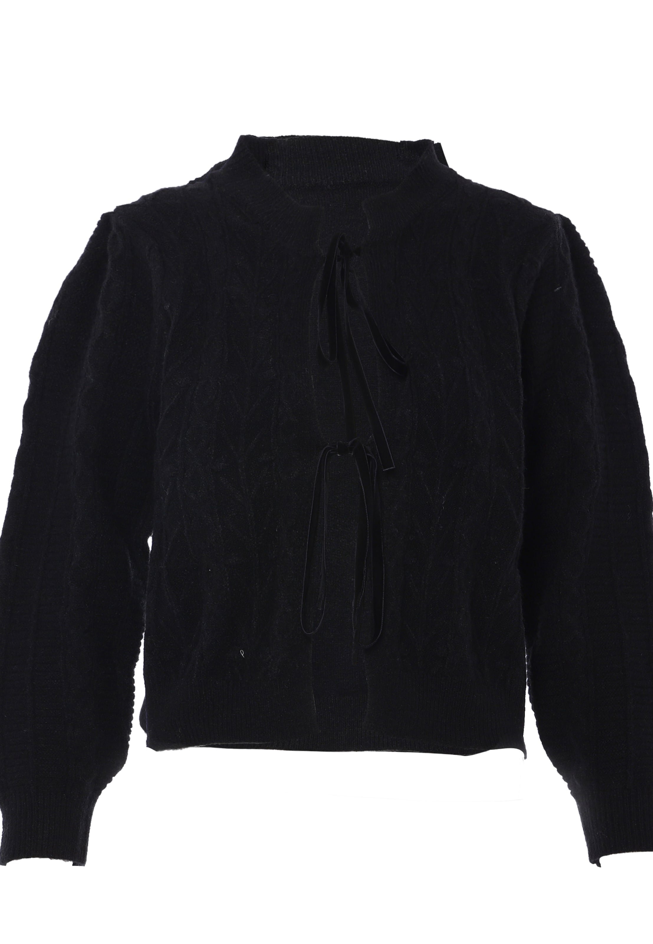 faina Kardigán - fekete: elől