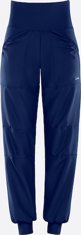 Winshape Zúžený Sportovní kalhoty 'LEI101C' – modrá: přední strana