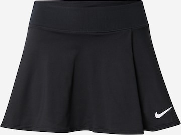 Fustă sport de la NIKE pe negru: față