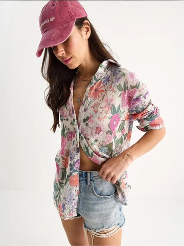 Chemisier Bianco Lucci en beige