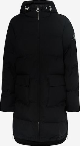 DreiMaster Maritim Λειτουργικό παλτό σε μαύρο: μπροστά