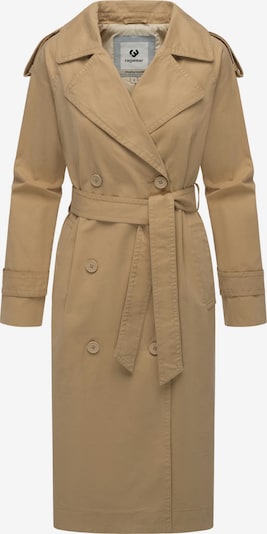 Ragwear Välikausitakki 'Longtrench' värissä beige, Tuotenäkymä