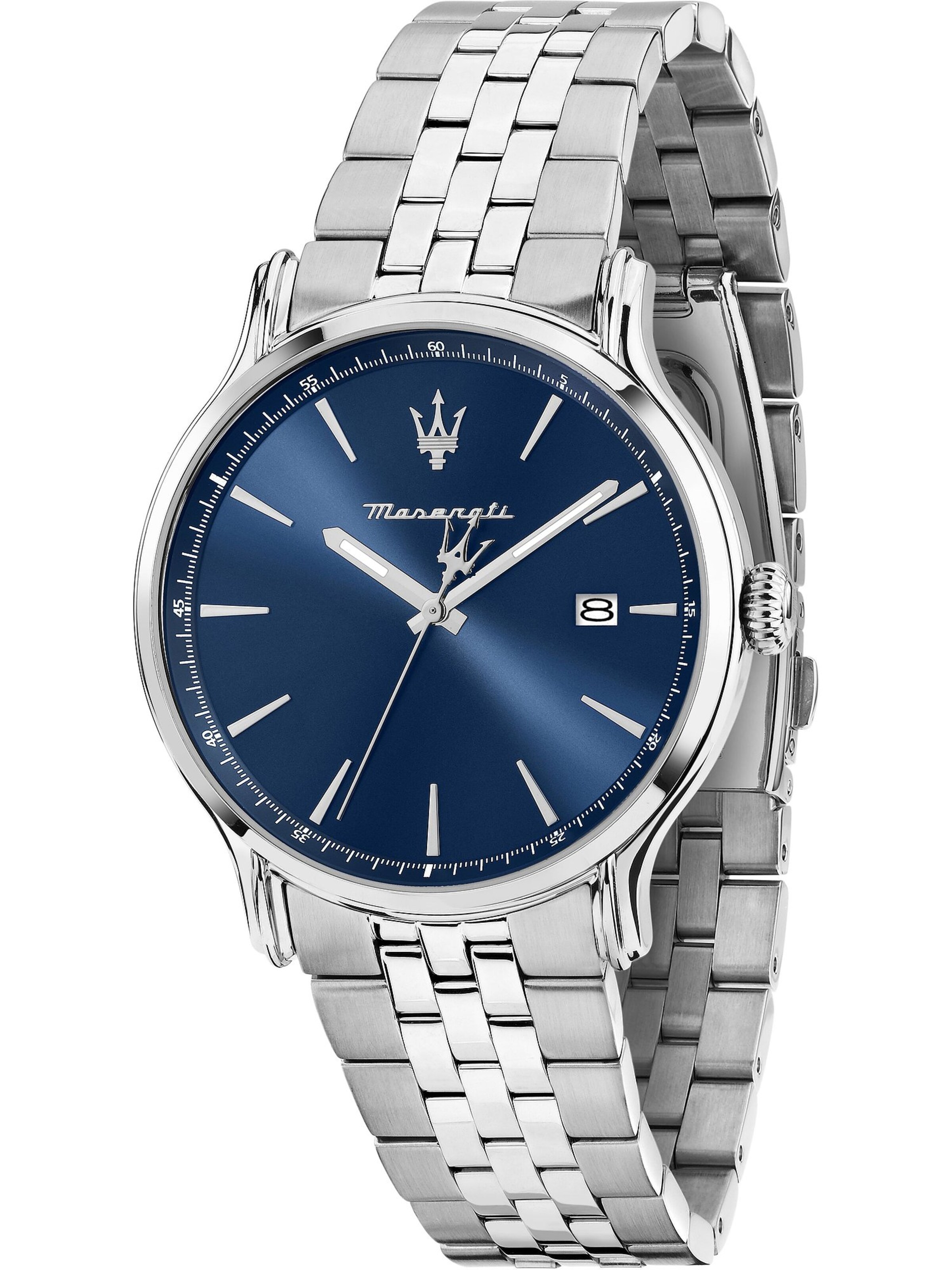 Maserati Analog watch in Silver: front