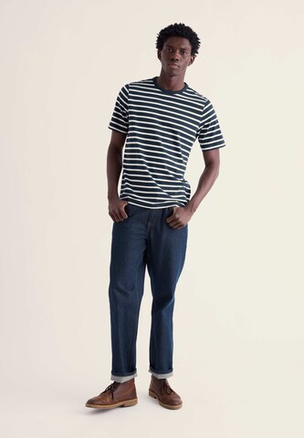 Seasalt Cornwall Shirt 'Seven Seas' in Blue