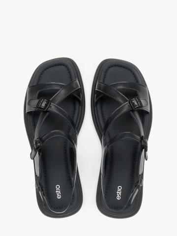 Estro Sandaal '24-11-02' in Zwart