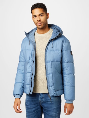 BOSS Orange Winter Jacket 'Otello' in Blue: front