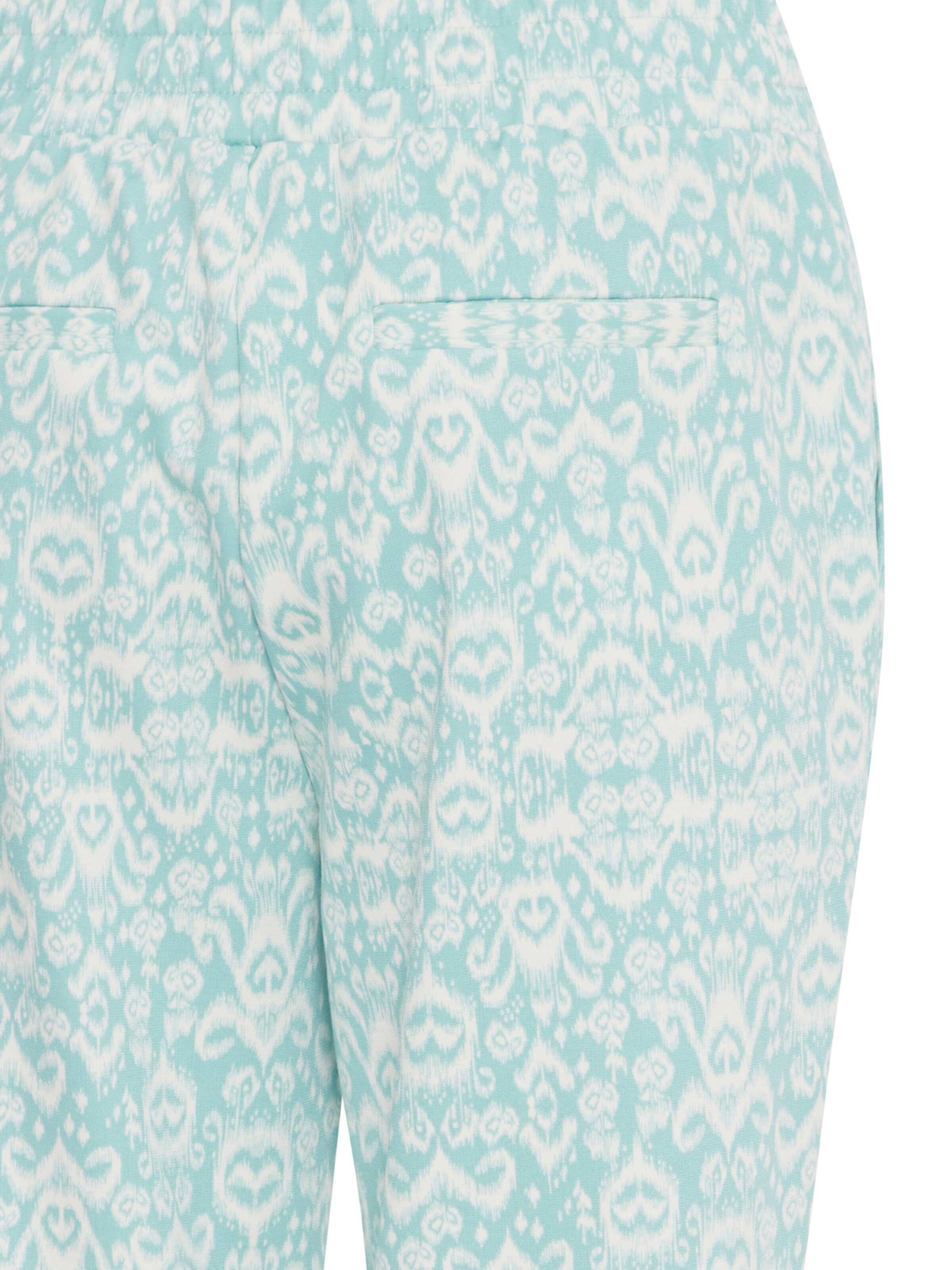 ICHI Ozke Hlače z naborki 'IHKate' | modra barva