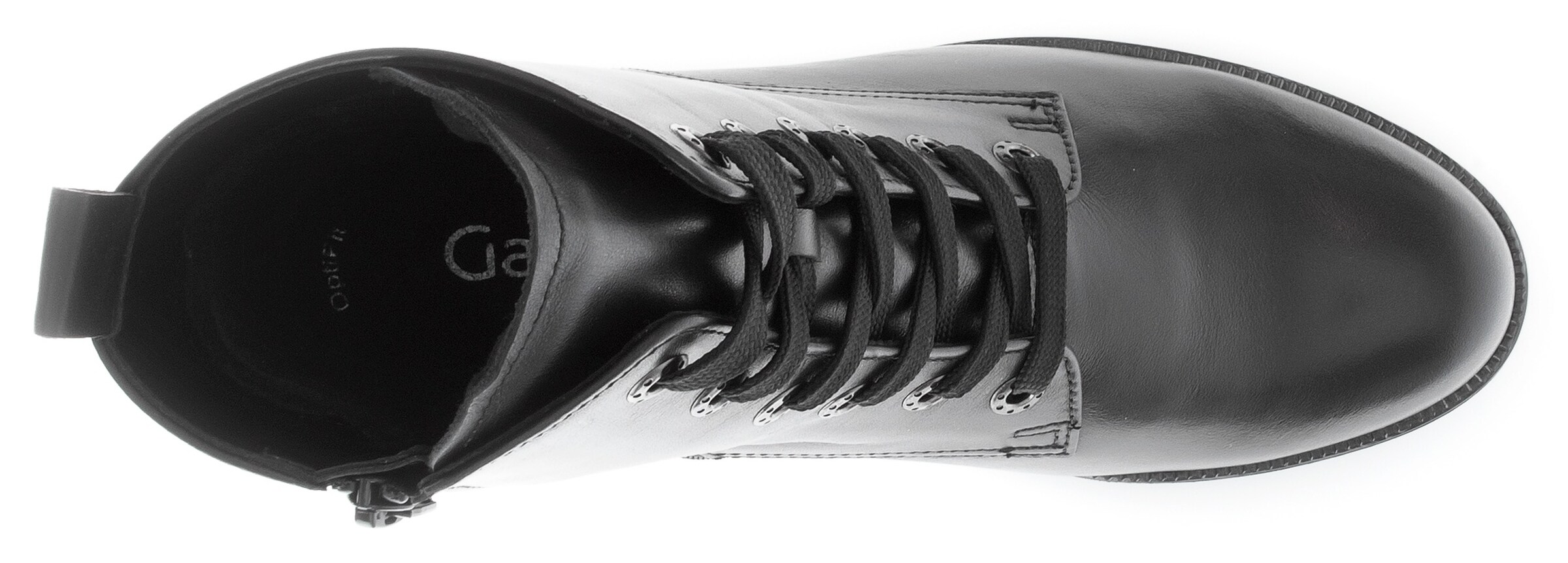 GABOR Schnürstiefelette in Schwarz