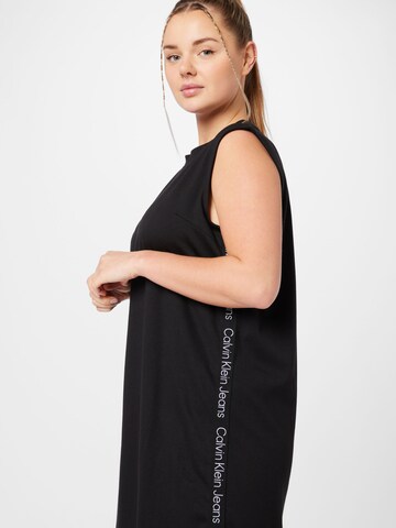 Calvin Klein Jeans Curve Dress in Black