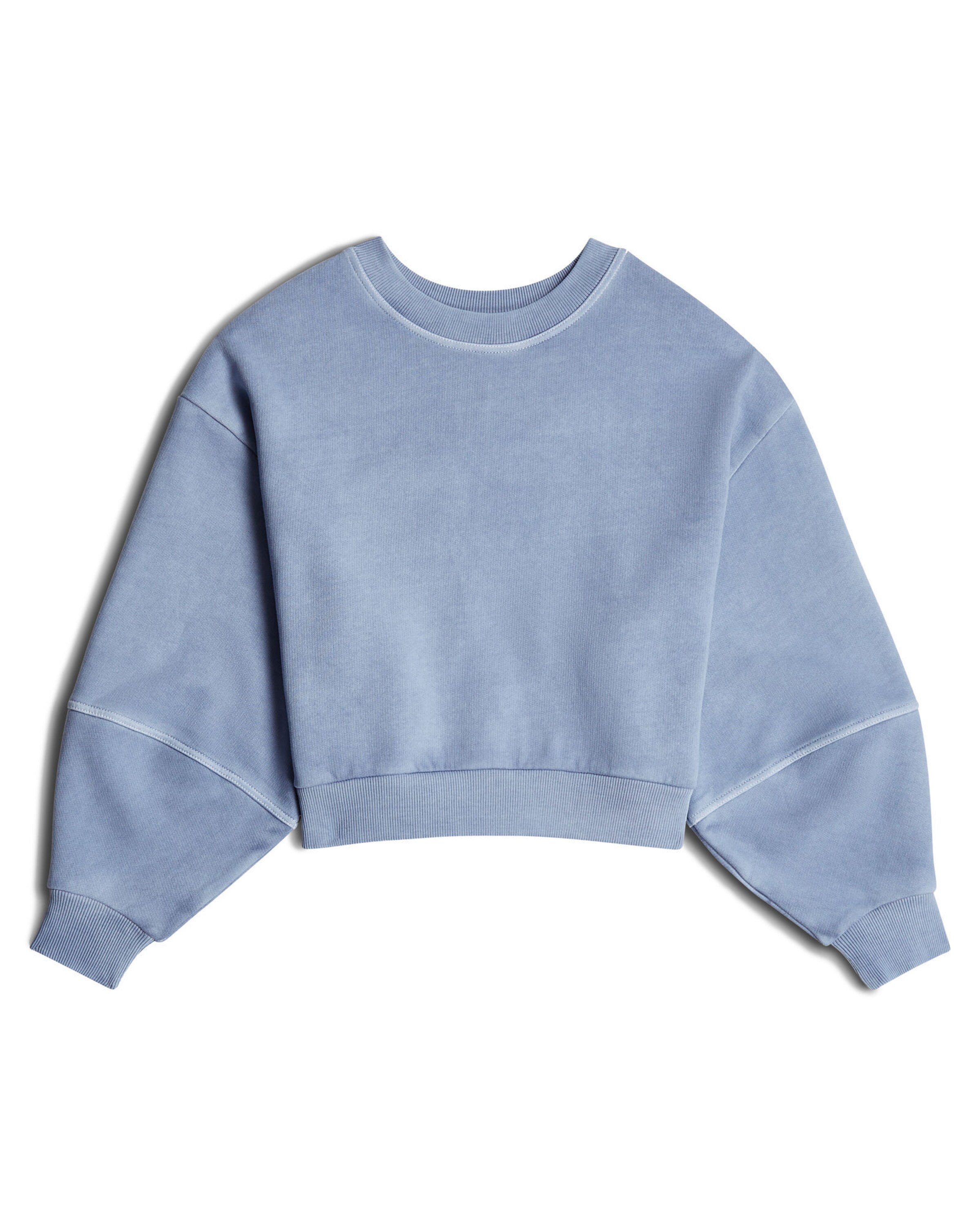 G-STAR Sweatshirt 'Overdyed' in Blau: Vorderseite