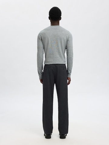 SELECTED Regular Broek 'SLH196-MILES' in Grijs