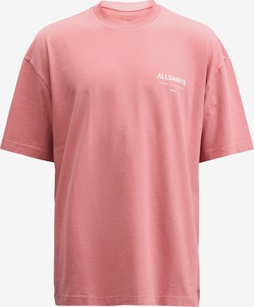 Maglietta 'Underground' di AllSaints in rosa: frontale
