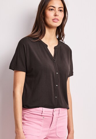 STREET ONE Blouse in Brown: front