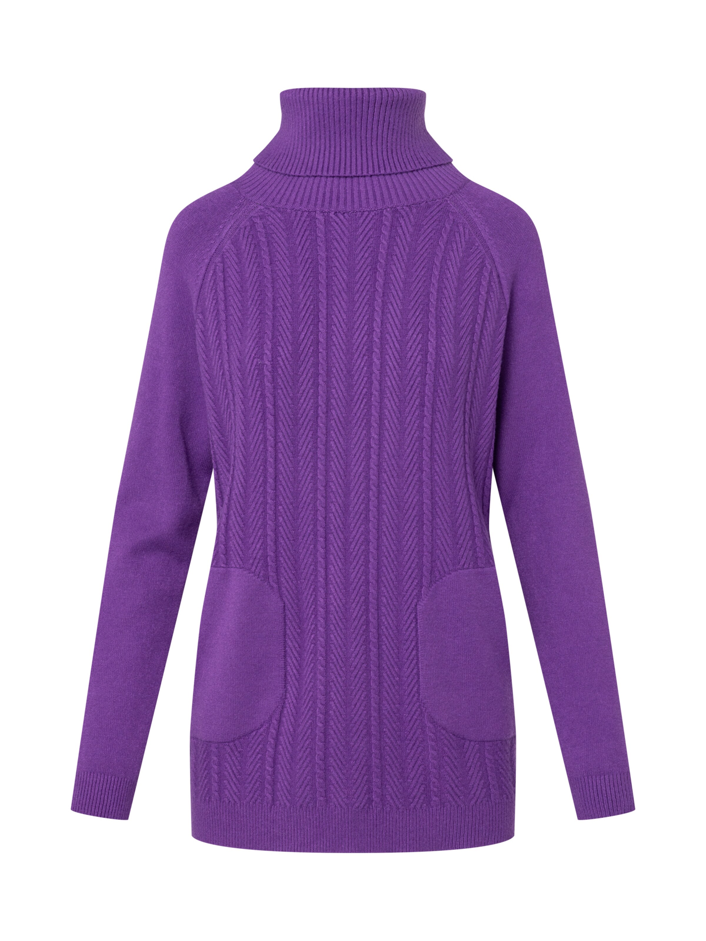 Pull-over Quiosque en violet : devant