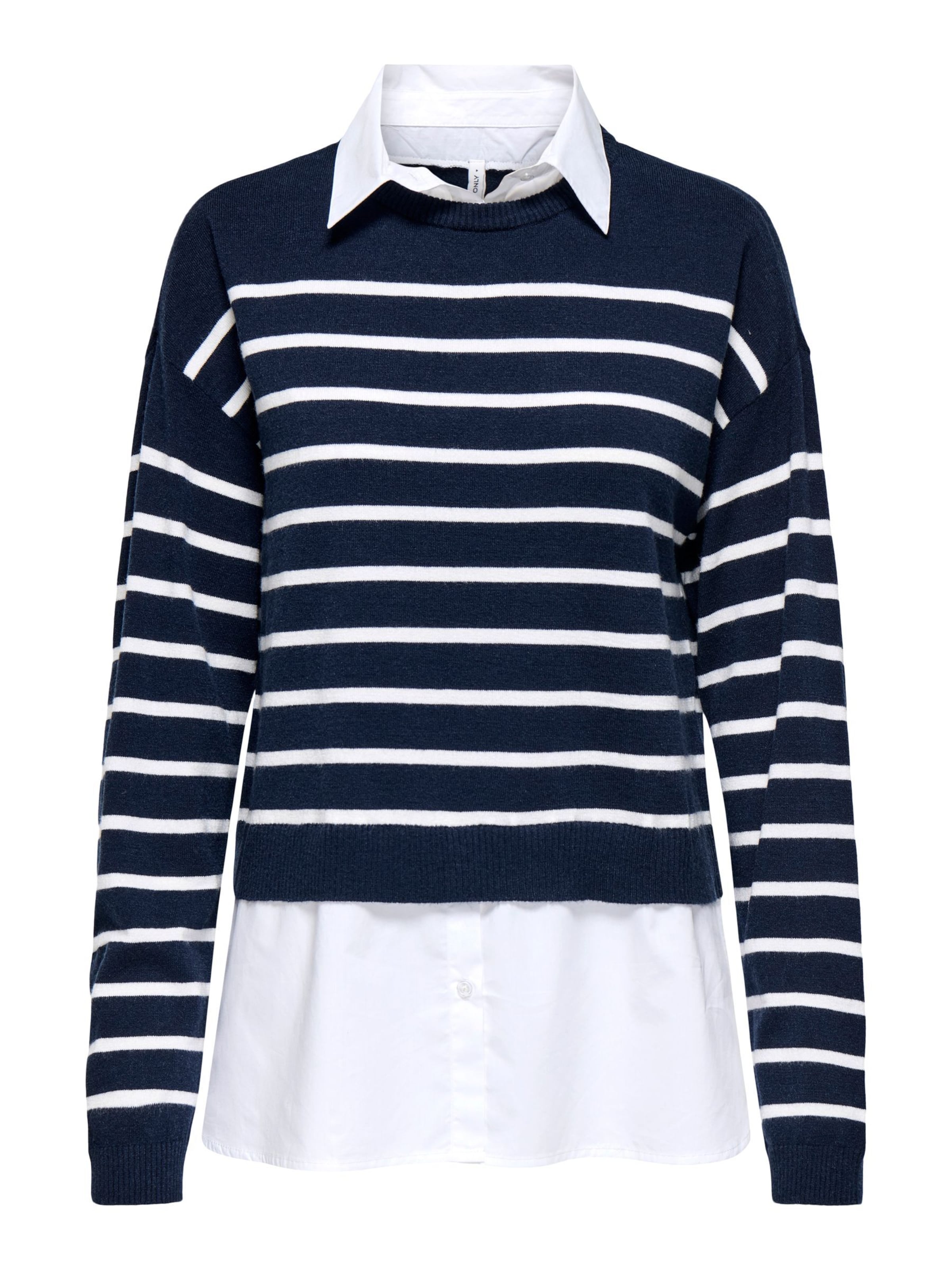 ONLY Pullover 'ONLPayson' in Blau: Vorderseite