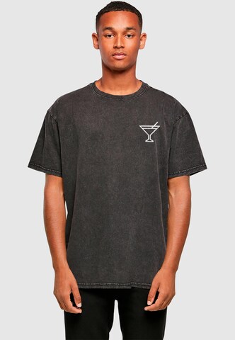 Merchcode Shirt in Grau: Vorderseite
