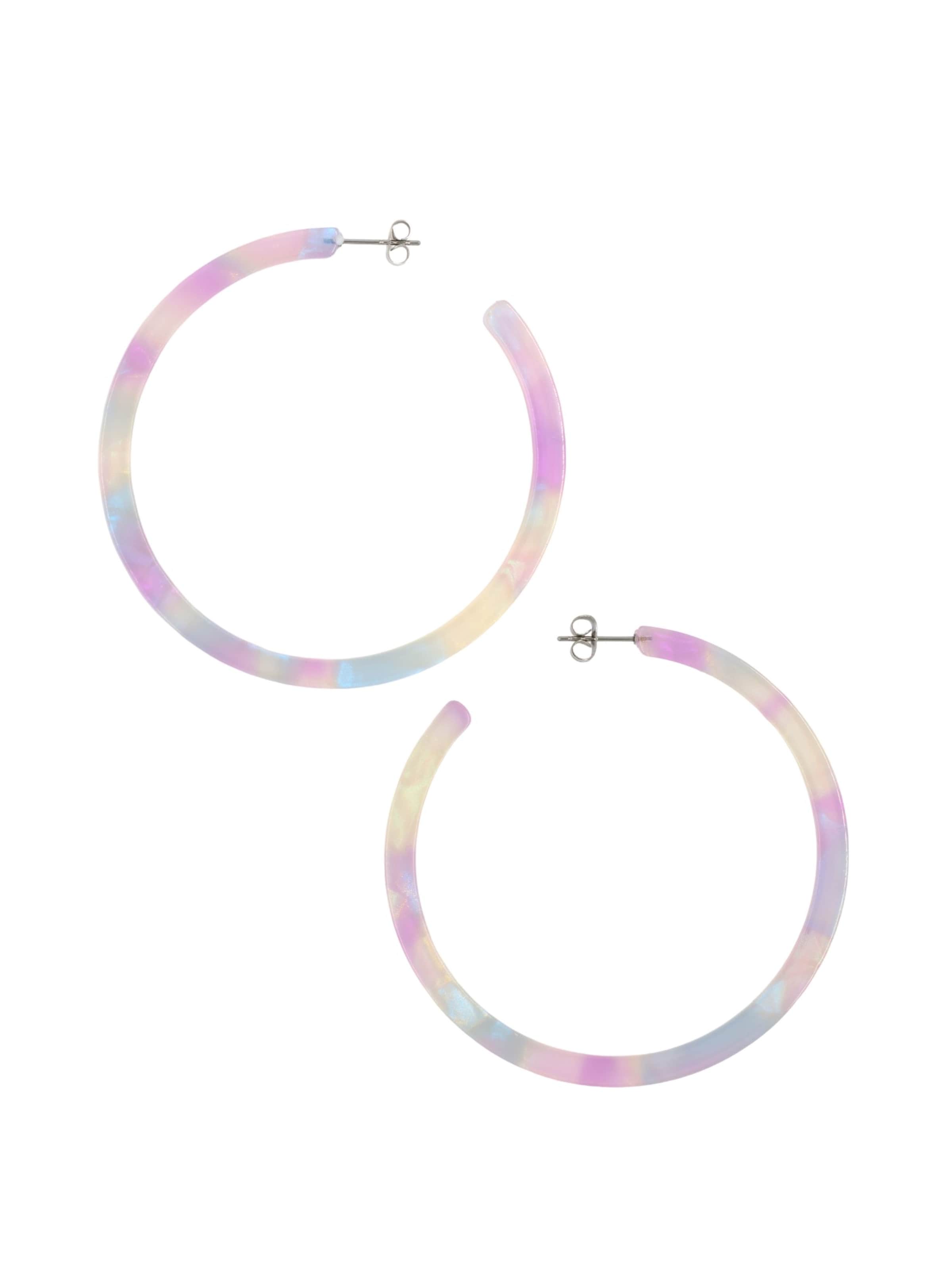 Fräulein Wunder Øreringe 'Anne' i lilla: forside