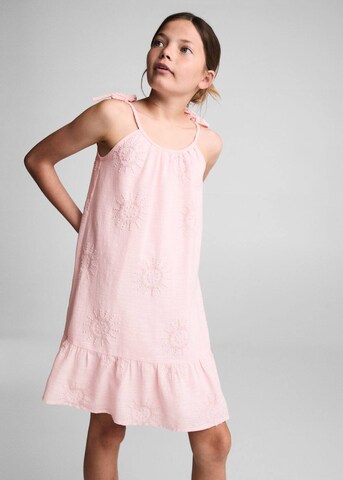 MANGO KIDS Kleid 'Mikonos' in Pink: Vorderseite