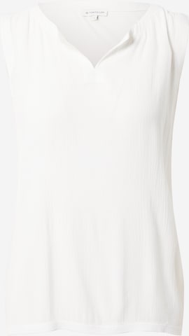 TOM TAILOR Top in White: front