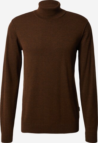 Pull-over BLEND en marron : devant