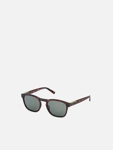 TIMBERLAND Zonnebril 'Timberland TB00007 Dark havana 52/21/150 MAN Sunglasses' in Bruin