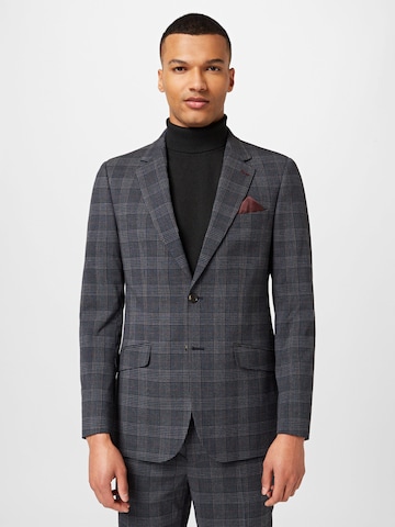 Coupe regular Veste de costume BURTON MENSWEAR LONDON en rouge : devant