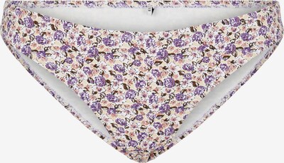 PIECES Bikini Bottoms 'Nukana' in Lavender / Pink / White, Item view