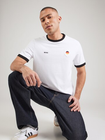 BOSS - Camiseta 'TS_BB' en beige: frente