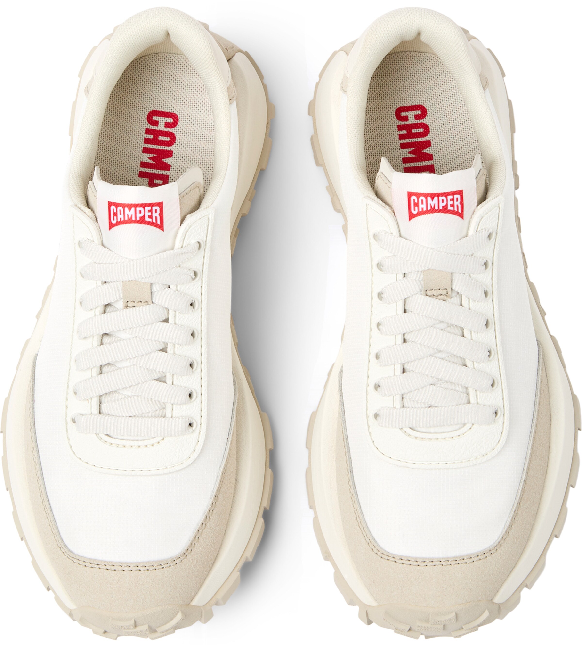 CAMPER Низкие кроссовки 'Drift Trail' в Белый