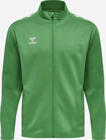 Hummel - Sweatshirt de desporto em verde: frente